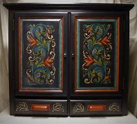 Image result for Rosemaling Furniture