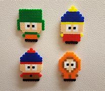 Image result for South Park Perler Beads