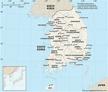 Image result for Corea Mapa