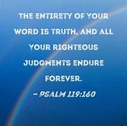 Image result for Psalm 119 160