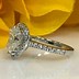 Image result for Pear-Shaped Moissanite Engagement Ring