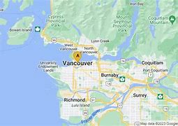 Image result for Map of Vancouver Cruise Terminal Parking