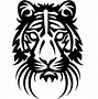 Image result for Tiger Face Stencil