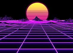 Image result for Synth Wave PFP