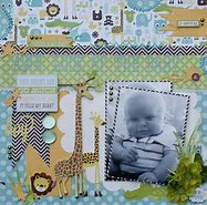 Image result for Baby Boy Scrapbook Layout Ideas