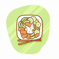 Image result for Poke Bowl Drawing