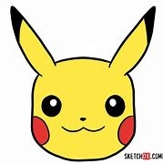 Image result for Pokemon Pikachu Face