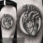 Image result for Realistic Human Heart Tattoo