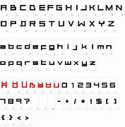 Image result for Aerial Locked Font