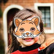 Image result for Cat Mask Made with Paper