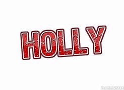 Image result for Holly Text Logo