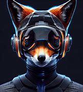 Image result for Cyberpunk Fox Art