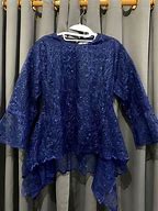 Image result for Kebaya Modern Biru Dongker