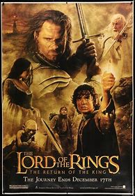 Image result for Lord of Rings Movie Posters