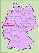 Image result for Dortmund Germany Map