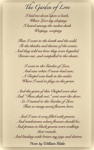 Image result for William Blake Poems