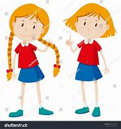 Image result for Hair Length Clip Art