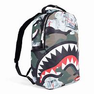 Image result for Sprayground Camo Shark Backpack