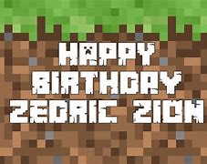 Image result for Minecraft Birthday Letters