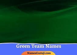 Image result for Green Team Names for Sports