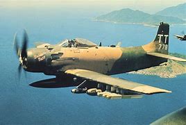 Image result for douglas a 1 skyraider vietnam war