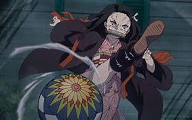 Image result for Nezuko Kicking