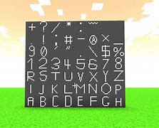 Image result for Letters in Minecraft Blocks