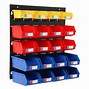 Image result for Wall Storage Bins