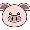 Image result for Cartoon Pig Face Clip Art