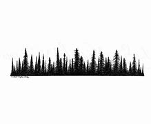 Image result for Tree Line Sketch