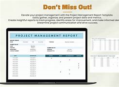 Image result for Project Management Report