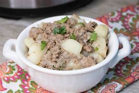 Image result for Ground Beef Potatoes Onions Hash