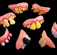 Image result for Fake Teeth Creepy