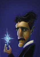 Image result for Nikola Tesla Caricatura