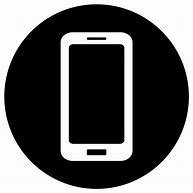 Image result for Smartphone Icon Black