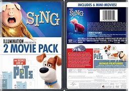 Image result for Sing 1 DVD