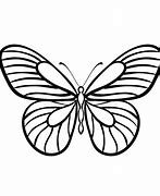 Image result for Red and Black Butterfly Drawings