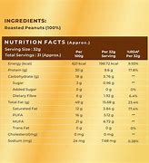 Image result for Protein in Peanut Sugar