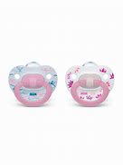 Image result for Baby Girl Nuk Pacifiers