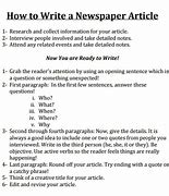 Image result for Newspaper Paragraph