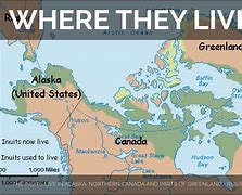 Image result for Inuit Tribe Location On Map