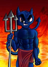 Image result for Blue Devil Original Art