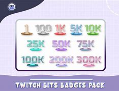 Image result for Twitch Bit Badges