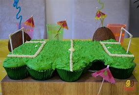 Image result for Football Pull Apart Cupcakes