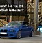 Image result for BMW E46 Sedan vs Coupe Front