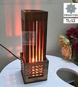 Image result for Lamp Lit On Table