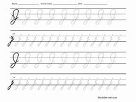 Image result for Cursive Worksheets Johnson