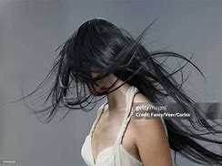 Image result for Long Flowing Black Hair