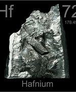 Image result for Bentuk Molekul Atomic Hafnium