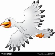 Image result for Flying Seagull Clip Art